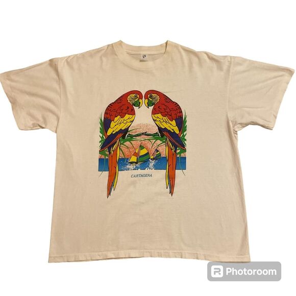 Vintage single-stitch Cartegena, Columbia tee - Picture 1 of 7